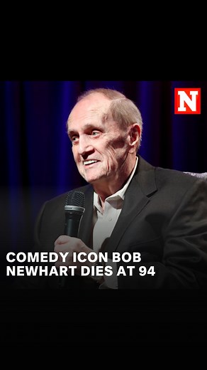 2.8K views · 61 reactions | Bob Newhart, a comedy star renowned for his deadpan humor, passed away at the age of 94 on Thursday morning at his home in Los Angeles. | Newsweek | Facebook