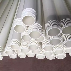 [Hot Item] Factory Wholesale Water Supply and Drainage Thread PVC Extruded Plastic Tube