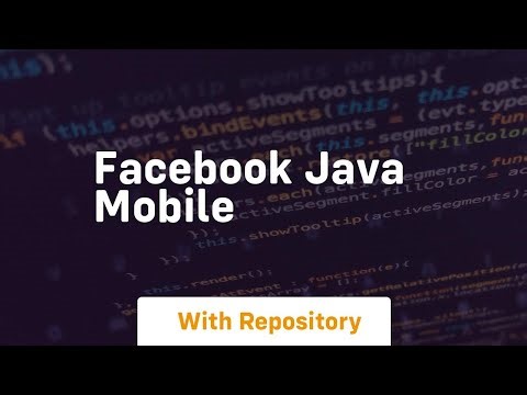 facebook java mobile