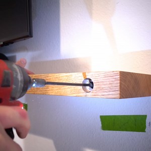 Front Mounted Floating Shelf With SPRING Loaded Screws! | BYOT