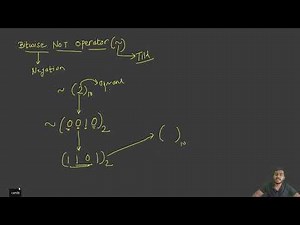 Bitwise Not Operator