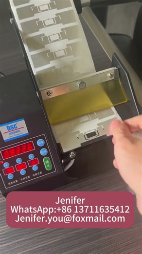 Label dispenser for RFID labels