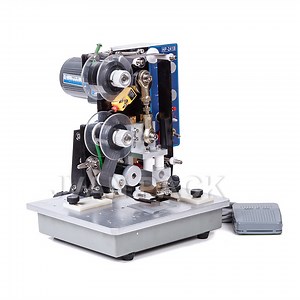 [Hot Item] Electric Color Ribbon Batch Hot Coding Printer Expiry Date Printing Machine for Pouch