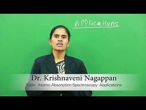 Atomic Absorption Spectroscopy : Applications