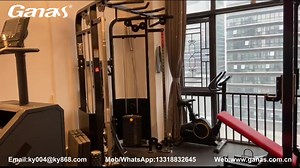 This apartment gym has an area of only 35 square meters,but it can accommodate multiple large equipment. 18 pairs of dumbbell racks,hamstring trainers, decline bench press,stair machine, Multi-function Machine,Smith machine, hip press machine. As a fitness equipment manufacturer we will wholeheartedly provide you with a set of practical and well-designed apartment gym solutionsIn terms of space we will make full use of every inch of space to create a compact and dynamic fitness space for you. Wi