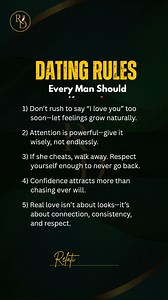 Dating Rules Every Man Should Know 🔥 | Relationship guide