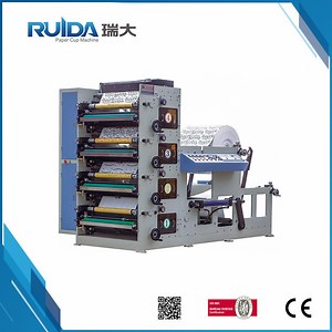 [Hot Item] 4 Color Flexo Printing Machine for Paper Cup