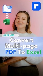 When converting PDF forms to Excel, have you ever encountered problems like: How to convert a multi-page PDF file into an Excel file with different sheets? 類 Or, how to combine all pages into a single Excel sheet? 樂 ️Watch the video, click the download link, and give it a try! https://bit.ly/3TeHpm8 #wondershare #PDFelement #PDFtoExcel #PDFconversion #convertPDF #Exceltips #PDFforms #documentconversion | Wondershare PDFelement | Facebook