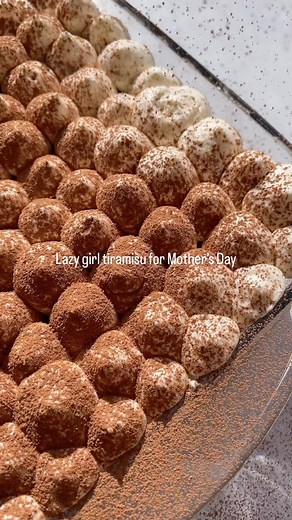 570K views · 1K reactions | Lazy girl tiramisu for Mother’s Day AKA a win! It is made without eggs and tastes absolutely insane! Grab the recipe linked on my bio! Shopping list Lady fingers Sugar Mascarpone Heavy cream Vanilla extract Espresso coffee Cocoa powder #tiramisu #mothersday #motherdaygift #tiramisù #tiramisulover | Lifestyle of a foodie | Facebook
