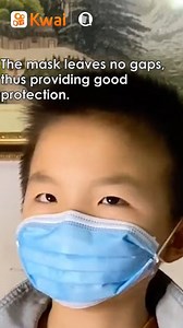 4.2K views · 411 reactions | Adult-size masks are often too large for children to protect them well, so they cannot be used by children. What if we only have adult-size masks at home? In this video, you can learn how to make masks for your children! | China Q&A | Facebook
