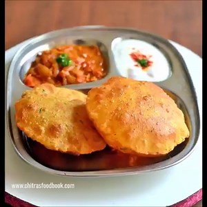 ALOO PURI / POTATO POORI RECIPE Please subscribe my channel : https://www.youtube.com/channel/UCkDYB9EjNtLTe9y4S7GqxXQ #chitrasfoodbook #recipes #food #breakfast #dinner #poori #puri | Chitra's Food Book
