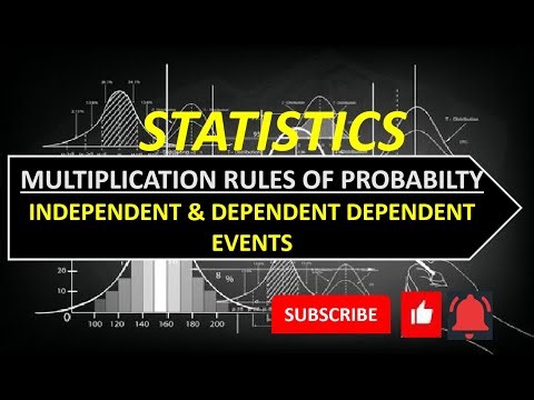 PROBABILITY | Independent & Dependent Events | Probability & Statistics | MULTIPLICATION RULE |