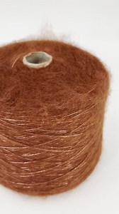 Rust Merino Wool Yarn Cone: Fluffy Knit & Crochet Yarn - Etsy