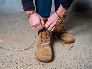 It's National Boots Day! If you have a pair of our combat boots, join us in lacing up today. If not, what better way to celebrate than to purchase a pair? You'll be giving back to Veterans in need plus you'll get your pair in time for Military Appreciation Month in May. Win win! #LaceUpAMERICA #CombatBoots #Military #Veteran #MilitaryAppreciationMonth #NationalBootsDay | Boot Campaign