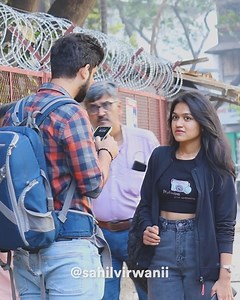 614K views · 10K reactions | "Aap suun rahe ho kya?" Ignoring girls prank | Sahil Virwani | Sahil Virwani Pranks | Facebook