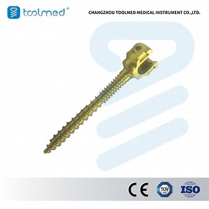 [Hot Item] Monoaxial Pedicle Screw, Atlas™ 5.5 Posterior Thoracolumbar Spinal System, Titanium, Orthopedic Surgical Implant for Spine Surgery, with CE&ISO