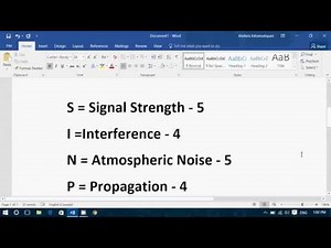 SINPO code explained and why it needs to be also detailed in Words