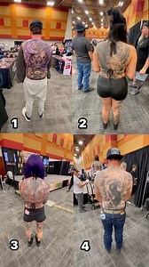 80K views · 570 reactions | 1,2,3 or 4 - Which Back Tattoo do you pick? | Tattoo Lovers | Facebook