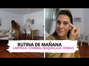 Mi RUTINA DE MAÑANA, LIMPIEZA, comida, cabello, maquillaje, ARREGLATE CONMIGO MAQUILLAJE SHEGLAM