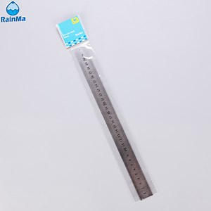 [Hot Item] Office School 30cm Double Side Scale Stainless Steel Ruler
