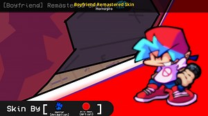 Boyfriend Remastered Skin Mod for Friday Night Funkin' | FNF Mods