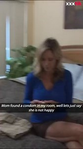 Mommy teach me# #Caption,Condom,Cum, On Pussy,Cumshot,Family,MILF,Mom,Step-,Teaching