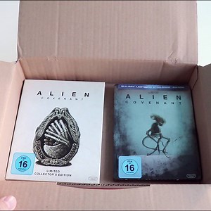 Schaut euch das Blu-ray Steelbook und das Mediabook ganz genau an! | Alien Filme
