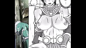MyDoujinShop - Sexy Alien Girl Is a Dirty Slutty Nympho Who Gets a Nasty Creampie Hentai Comic