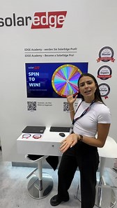 Tal is ready to discuss anything related to our EdgeAcademy with you in our "Meet the experts” area! 💬 Also, you don’t wanna miss the chance to win something, do you? 😉🏆🎰 Join us tomorrow at booth B4.110 here at #Intersolar!💥 #IntersolarEurope #SolarEdgeIntersolar #EdgeAcademy | SolarEdge Technologies Inc.
