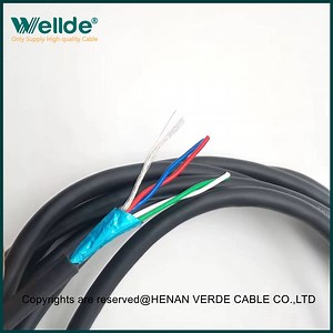 [Hot Item] CE Certified 22AWG4-Core 6-Core Shielded Control Cable