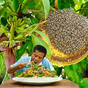 Bee Vegetable Salad Recipe | Pheakdey TV | Pheakdey TV