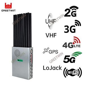 [Hot Item] 18 Antenna Cell Phone Signal Jammer for Meeting Room Signal Blocker
