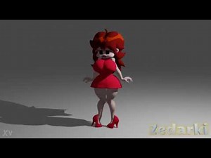 Breast expansion animation