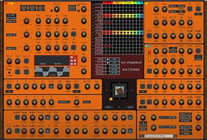 KX77FREE Kx-PolyMod software synthesizer updated to v1.5