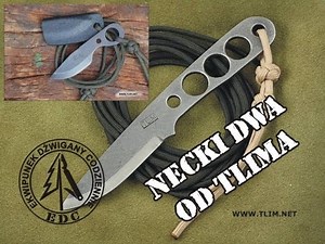 Ekwipunek Dręczy Customy! Bushcraft Neck i Bushneck od Tlima [feat. Schrade SCHF5N]