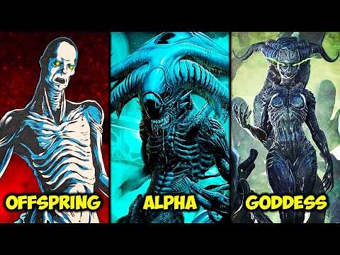 All 31 Xenomorphs in The Entire Alien Story Explained! (Offspring, Queen, Goddess...)