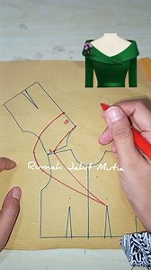 1.1M views · 14K reactions | Cape pattern #sew #sewingtipsandtricks #sewingtutorial #stitching #menjahit #fashion | Ulfa ZuRi | Facebook