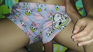 Stepsister's Virgin Pussy Gets Fucked With Panties On. The whore tells me my love while I fuck her, real homemade video