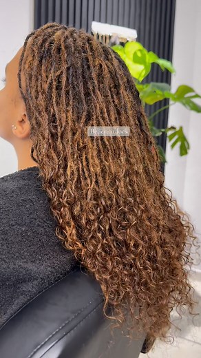 Mini locs installation ☘️🥰 #locs #locsa | be_liev_it