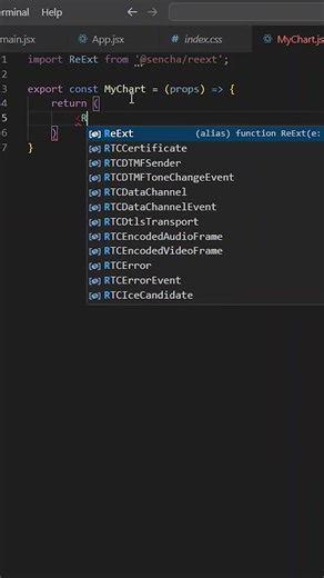 👀 Curious about how to revolutionize your React development? Discover how ReExt seamlessly integrates Ext JS components into your React applications. Check it out 👉 https://youtu.be/IAJmOs6peeE #ReactJS #Sencha #ExtJS #WebDevelopment #JavaScript #FrontendDevelopment #UIComponents #ReactDevelopers #ReExt | Sencha