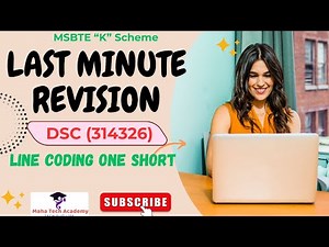 Line Coding method |DSC| Digital Communication system| MSBTE Diploma |4th Sem| Electronics Eng.|