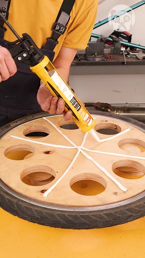 Incredible Invisible Bike Tire | Bored Panda