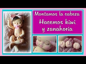 muñeco de tela BEBÉ OLIVIA cosemos la cabeza y hacemos cositas del bebé video - 656