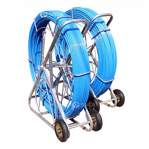 [Hot Item] 11mm 14mm Power Cable Laying Machine Fiberglass Duct Rod Cable Conduit Rodder