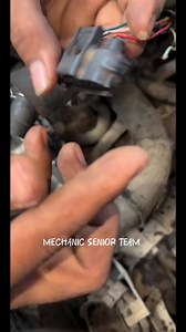 Engine damaged wire connector repair 😬😳 | Mechanic Senior Team