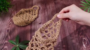 6 Pk Wall Planters for Indoor Macrame Plant Hanger Boho Wall Mounted Flower Baskets Hanging Planter, Plants and Pots are Not Included(Linen Color,4 x 8 Inch)