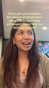 Bea Alonzo University: Self-Respect Over Desire to Be Loved