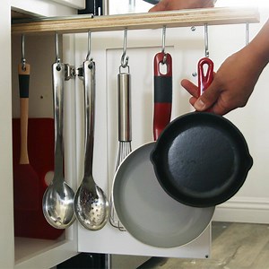 532K views · 2.8K reactions | This hidden rail slides out for easy access to kitchen utensils and pans! | Tasty Home | Facebook