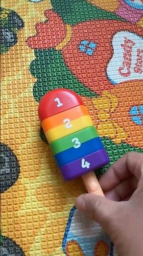 numbers Popsicles #play #icecream #shortvideo #asmr