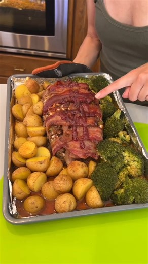 20K views · 142 reactions | epic bacon wrapped meatloaf #easyrecipes #dinneridea #foodie | Jacky’s Kitchen | Facebook